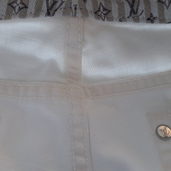 Louis Vuitton authentic denim white jeans - Picture 13 of 15